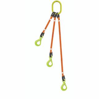 Lift It 4-Leg Lifting Rope Sling with Lock Hooks